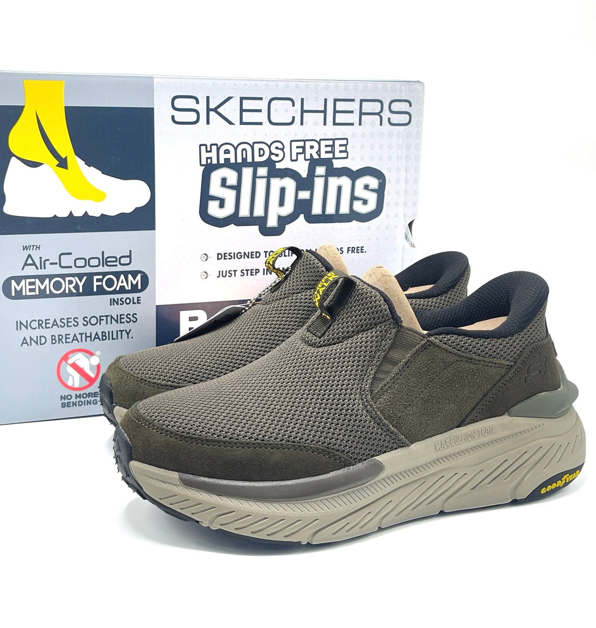 Skechers Slip-ins Max Cushioning Trail - dapdrips