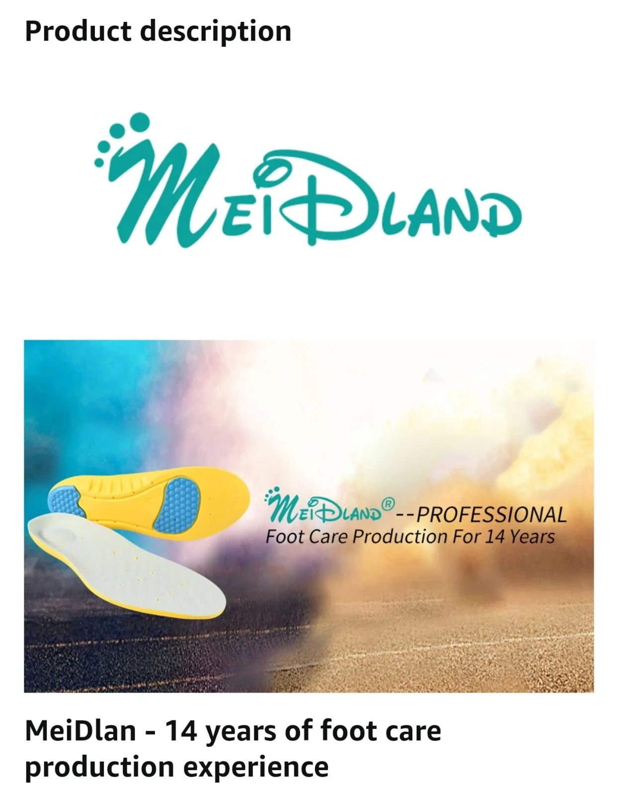 Medicated inner sole - dapdrips